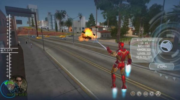 圣安地列斯钢铁侠mod闪退怎么办？gta5手游钢铁侠mod游戏