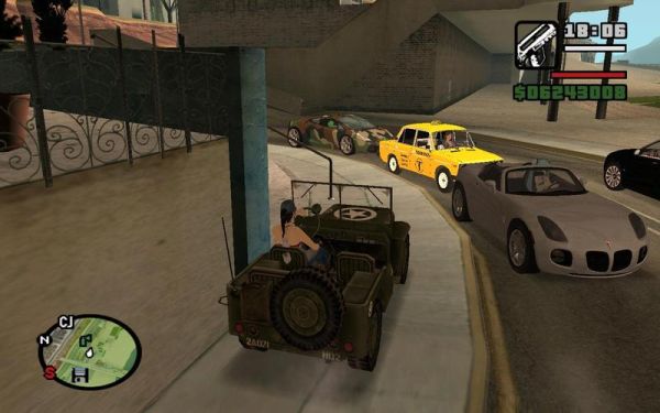 圣安地列斯装了MOD集合包后那些车哪里找啊？手游圣安地列斯gta5整合包