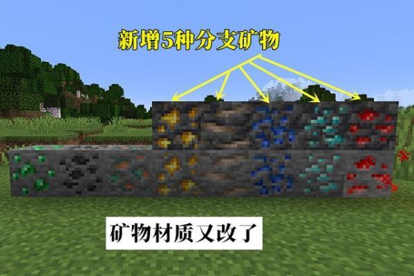 我的世界MC怎么得到彩色矿石？我的世界哪里有矿石