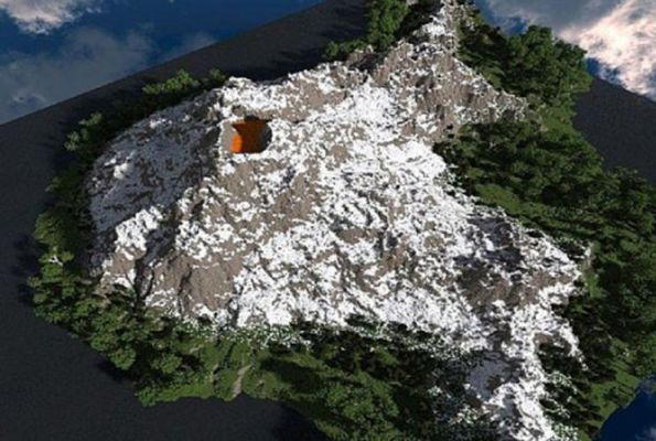 黄石火山为什么是平的？（我的世界黄石在哪里生成）