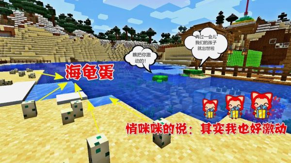 海底世界的海龟写一段话？（我的世界海龟在哪里生活）