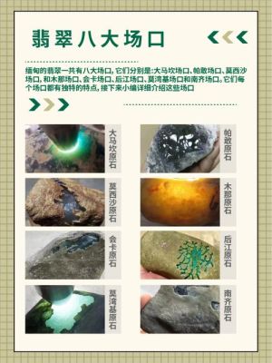 缅甸翡翠八大场口的特征？（我的世界翡翠种种在哪里）