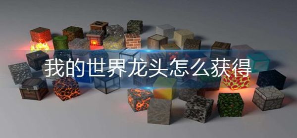 我的世界龙头怎么获得？（我的世界龙头在哪里挖到）