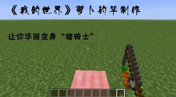 我的世界胡萝卜钓鱼竿有什么用？（我的世界萝卜钓竿在哪里）