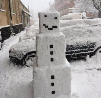 我的世界雪人不见了？（我的世界雪人哪里有卖）