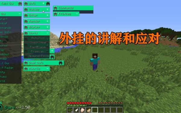 我的世界挂机挂怎么开启（我的世界组件设置在哪里）