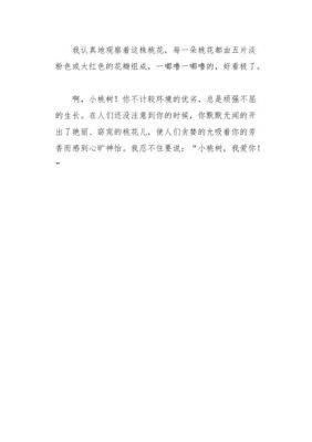 我的小桃树仿写？（我的世界大型桃树在哪里）