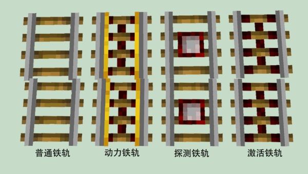 我的世界磁悬浮轨道怎么做？（我的世界里铁轨在哪里）