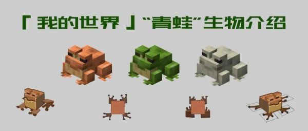 我的世界青蛙怎么带走？（青蛙在哪里呢我的世界）