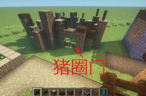 我的世界平原村庄有哪些建筑？（我的世界泥猪在哪里）