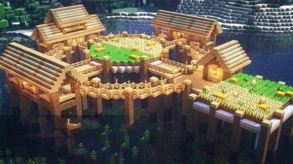 为什么我的世界没有城市？（我的世界田园在哪里建造）