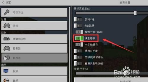 我的世界国际版准星怎么弄？（我的世界准星在哪里弄）