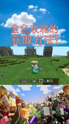 我的世界金色玫瑰怎么得？（我的世界金色玫瑰在哪里）