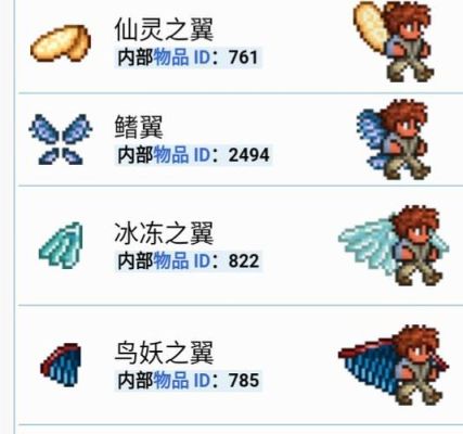 泰拉瑞亚手机版里面最好的翅膀是什么？（我的世界pe翅膀在哪里）