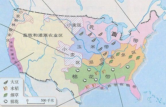 美国小麦区的位置和气候？（我的世界小麦种在哪里）