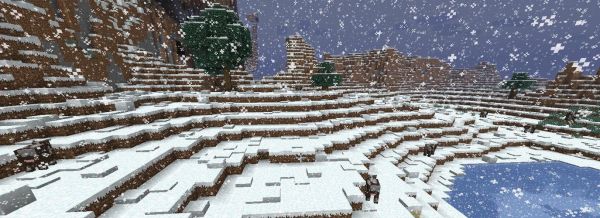 我的世界怎么才能下雪？（我的世界在哪里才能下雪）