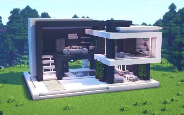 我的世界新手房屋建造教程？（我的世界新手房子建哪里）