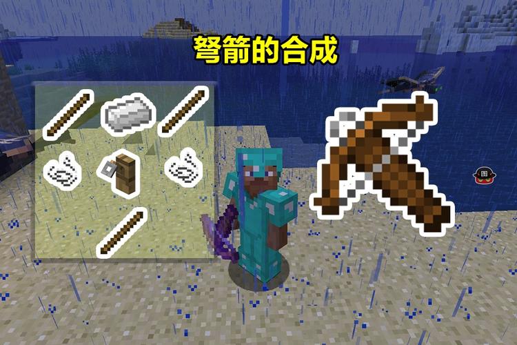 我的世界箭怎么发射？（我的世界弩在背包的哪里）